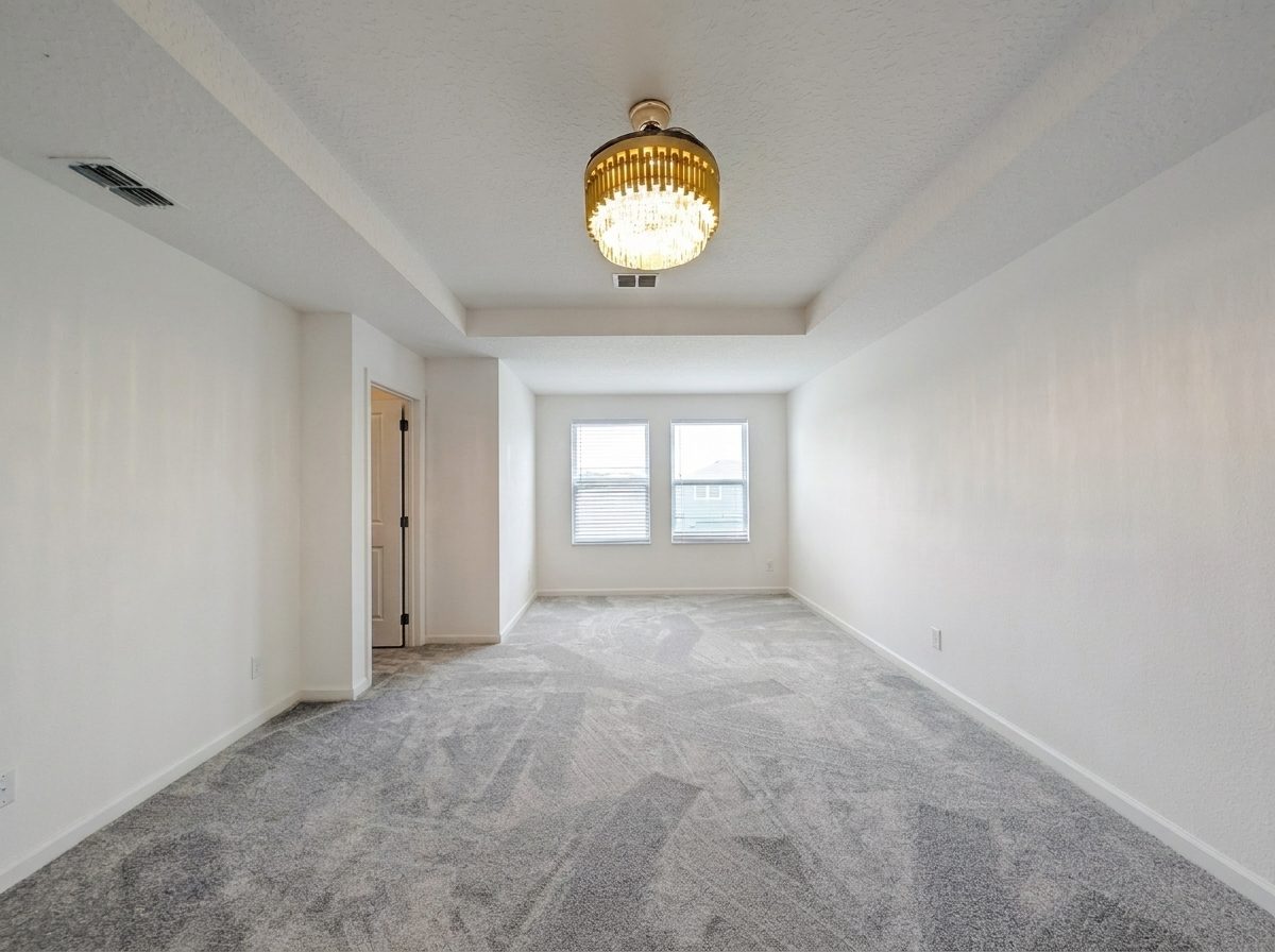Spacious carpeted primary bedroom at 2275 Abilia Aly, Apopka